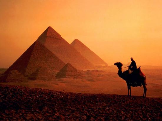 Explore The Sunset or Sunrise at Giza Pyramids By camel or  horse riding 