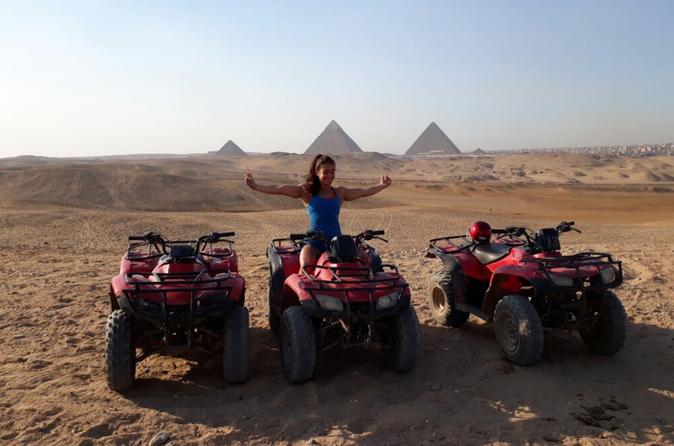 Explore the magic of the ancient Egyptian on a Quad Bike