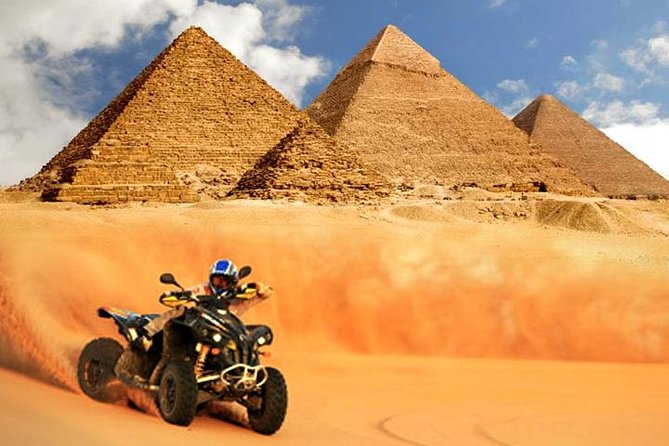 Explore the magic of the ancient Egyptian on a Quad Bike